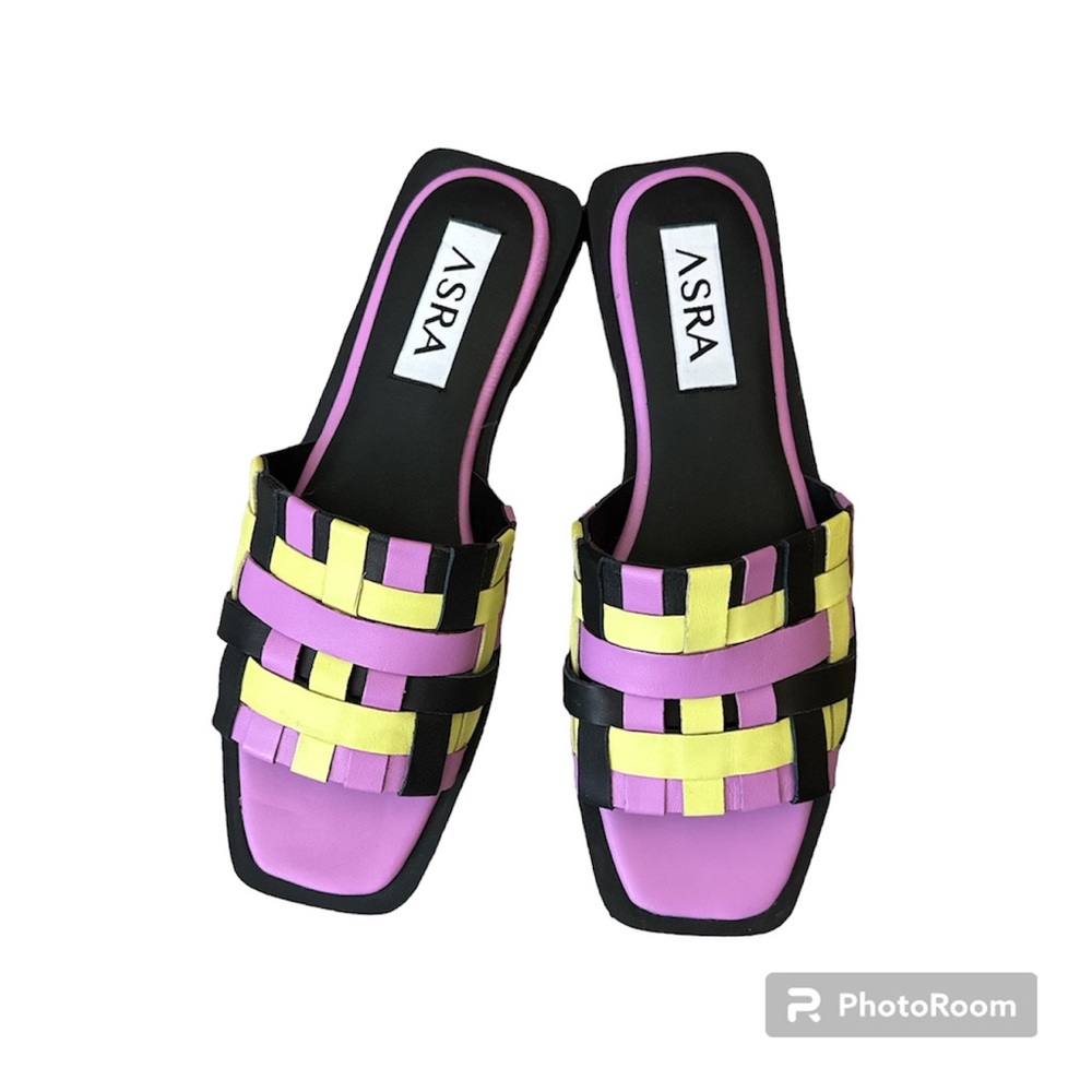 Woven Leather Sandals